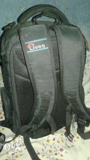 Black Lives Print Backpack