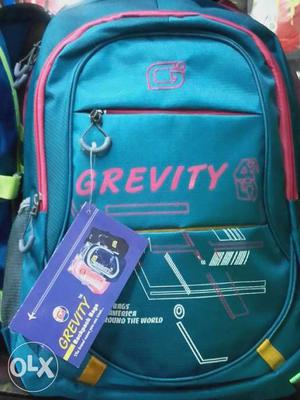 Blue Grevity Backpack
