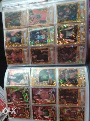 Brand new condition cards and book 37 gold 32
