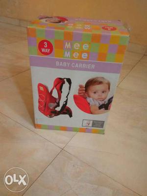 Brand new mee mee baby carrier purchase in 