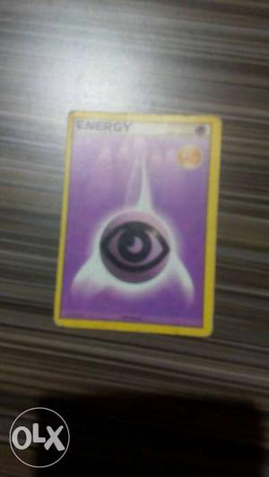 Energy Trading Card
