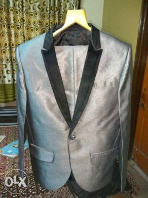 Gray And Black Suit for  year child