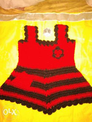Hand made craft work baby girl new frock for 2
