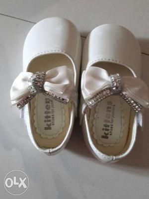 Hi Excellent shoes for baby girls. Never used a