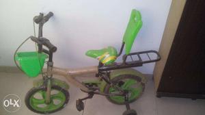 Kids bicycle used for 2 months--2 to 5 years