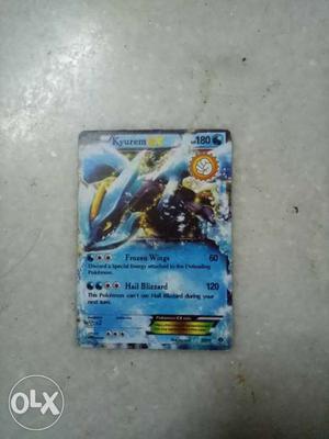 Kyurem Ex Pokemon Trading Card