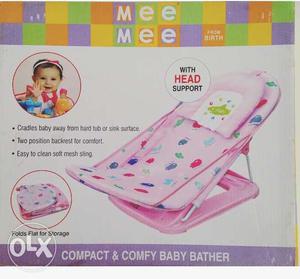 Mee Mee pink baby bather(brand new)