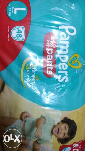 Pampers pants L size - new unopened