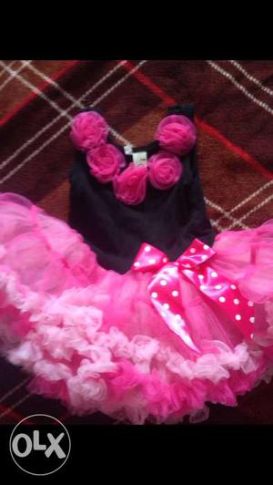 Party frock for 9 to 18 months old girl