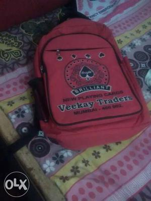 Pink Brilliant Veekay Traders Backpack