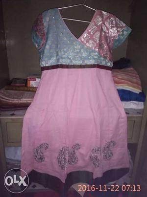 Pink kurti