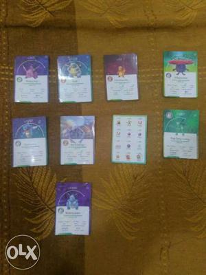Pokemon go cards only for RS 100