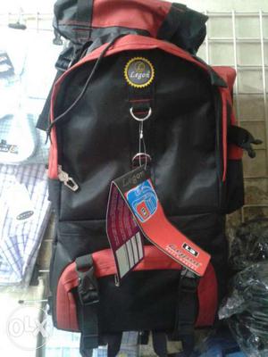 Red And Black Mountaineer Backpack