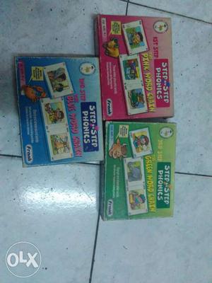 Set of 3 puzzles for kids, good condition price
