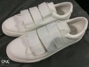 White ZARA shoe very goid condition uk10