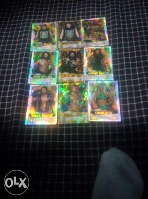 Wrestler Player Trading Card Collections