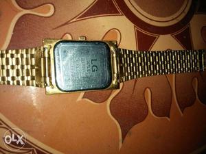 Gold Lg Watch