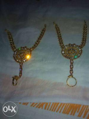 New unused immitation bridal jewellery set for Rs 