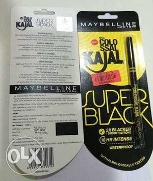 Original Maybelline Super Black Kajal