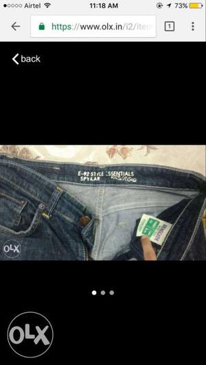 Spykar jeans for men size 30