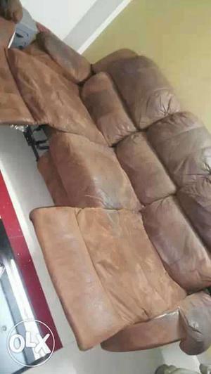 3+2+1 leather sofa recliner