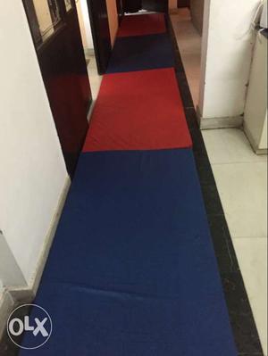 4 water proof floor exercise mats in very good condition