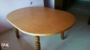 6 seater dining table without chair...Jackfruit wood