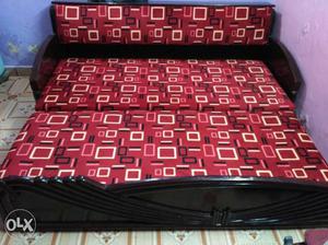 Black And Red Sofa Bed