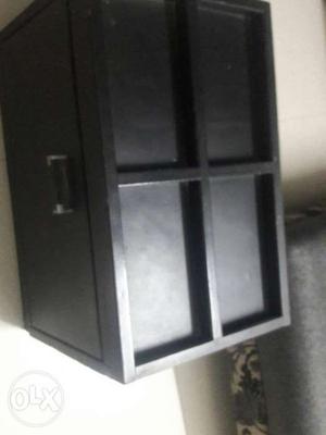 Black Wooden Cabinet set of 4 pices