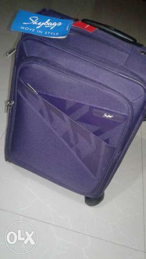 Blue Soft Case Skybags Luggage