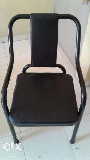 Brand New Leather And Metal Chair