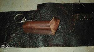 Brown Leather Holder