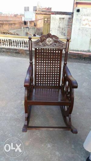 Sheesham wood rocking chair