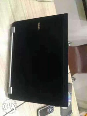 Black And Silver Dell Laptop