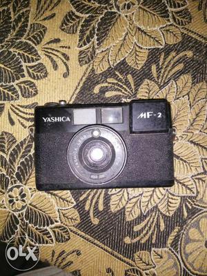 Black Yashica Mf-2 Camera