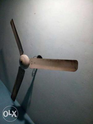 Brown 3 Bladed Ceiling Fan
