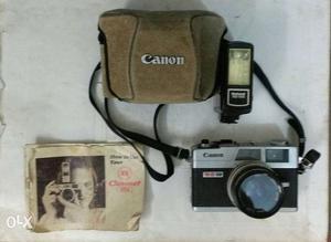 Cannon -G3 ql with flash national pe 143 & camera
