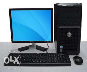 Dell high speed with led screen keyboard mouse