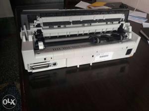 Gray Printer Machine