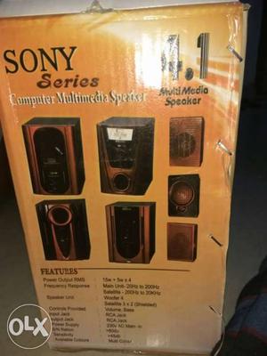 Sony series multimedia speaker system.Brand new price is