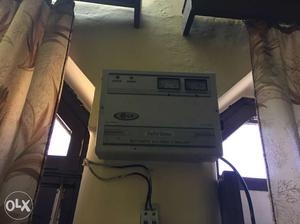 White Lg Wall Mounted Electronic Device