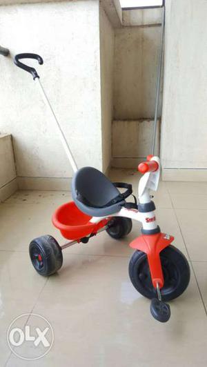 1 year old smoby tricycle, unused, new, fresh