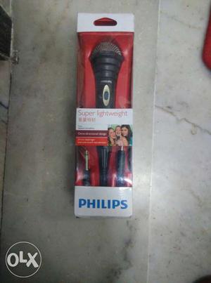 A newly packed Philips company Mike (microphone)