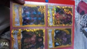 All WWE TACKOVER cards gold only for rs 150