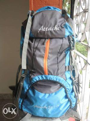 Blue And Black Attache Mountaineering and travell bag