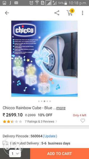Chocci Rainbow cube for infant