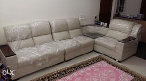 Corner Fabric Sofa, Brand New, 1 week old for sale