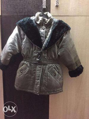 Fur coat for girls