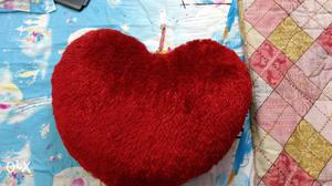 Heart-shape soft pillow
