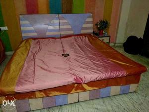 KING SIZE BED. Double bed, made from high quality